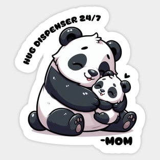 Hug Dispenser Mother's Day Sticker